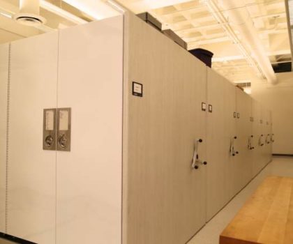 Large Cabinet Storage on High Density Mobile at SDNHM